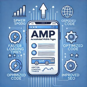 ההשפעה של AMP על מהירות האתר, עם דגש על טעינה מהירה, קוד אופטימלי ושיפור ה-SEO